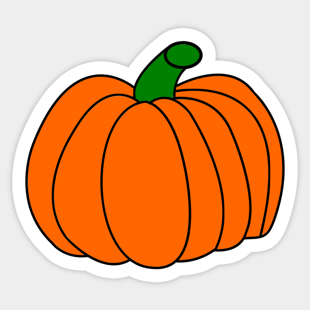 Pumpkin Sticker by traditionation